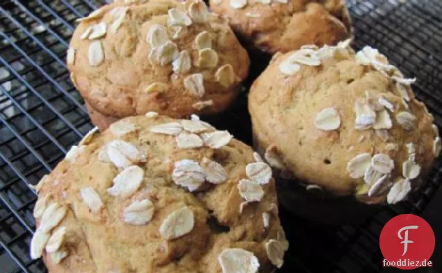 Avocado-, Bananen- und Mango-Muffins