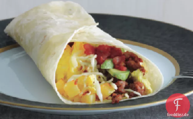 Frühstück Burritos