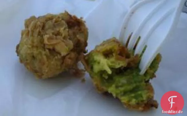 Nachsichtige gebratene Guacamole-Bissen