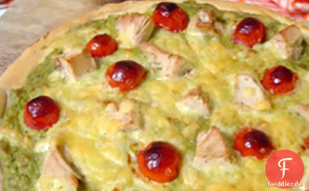 Avocado-Chicken-Pizza