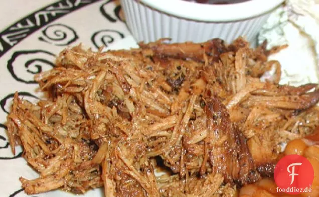 Crock Pot Gezogen Schweinefleisch Tacos und dann Einige