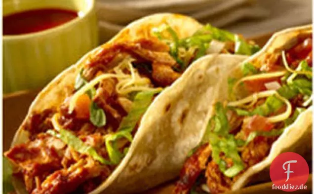Geschreddert Huhn Tacos