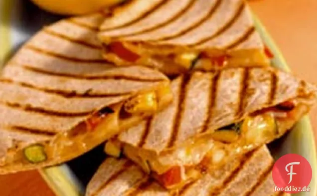 Gegrillte Gemüse-Quesadillas