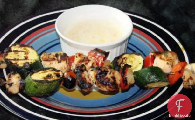 Bleib bei deinen Rippen - Hühnchen-Kebabs