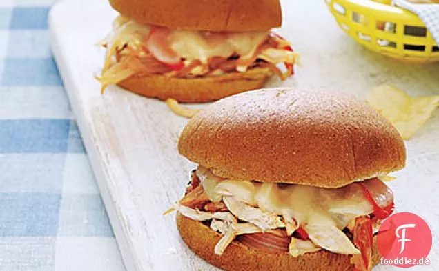 Philly Huhn Sandwiches