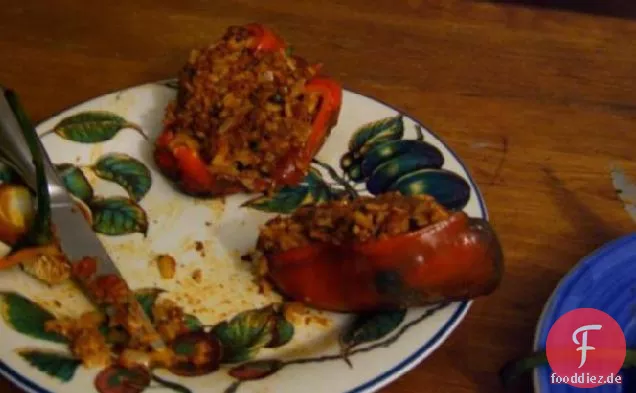 Gefüllte Poblano Paprika