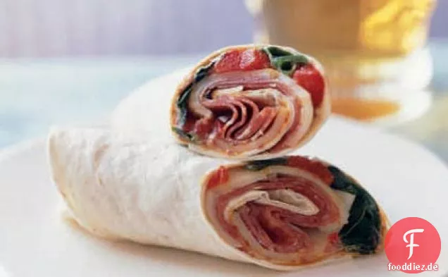Antipasti-Italienische Roll-Ups