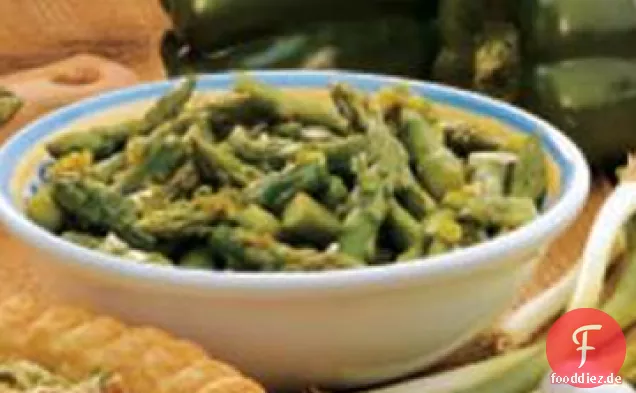 Spargel in Vinaigrette