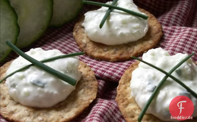 Cremiger Gurkensalat