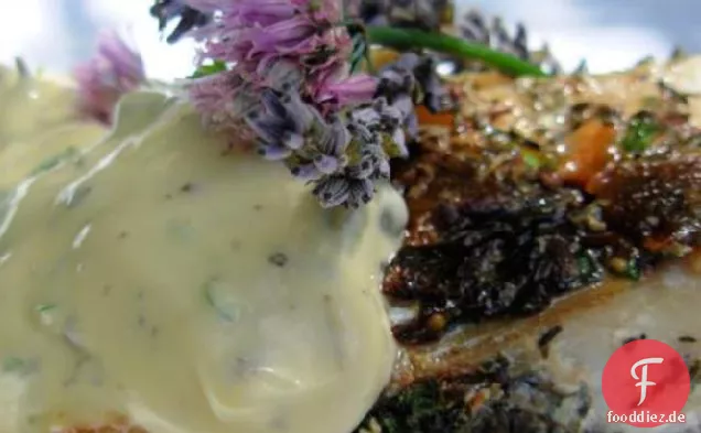 Englisch Seaside spritzige Tartarsauce für Fisch und Chips