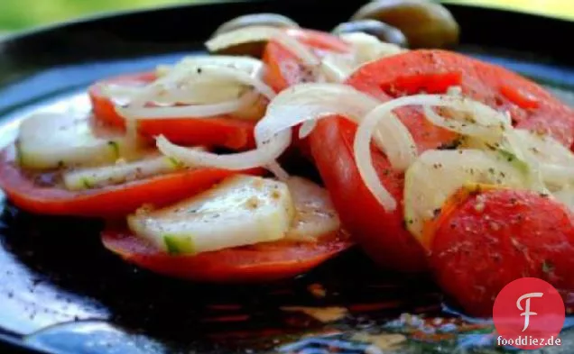 Tomaten-Gurken-Salat