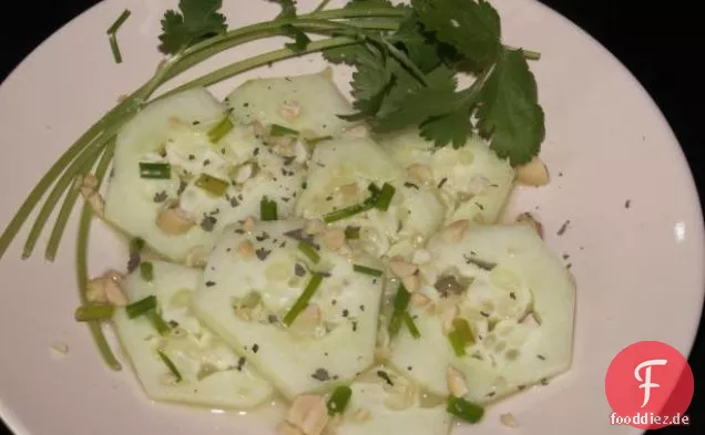 Gekühlte Gurken-Minze-Suppe
