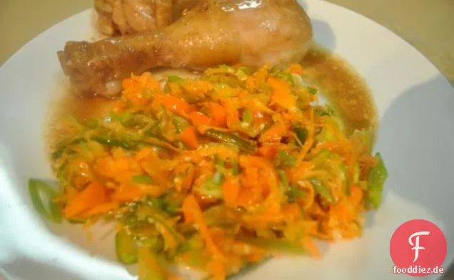 Gurken-Hirse-Bohnen-Salat Mit Feta