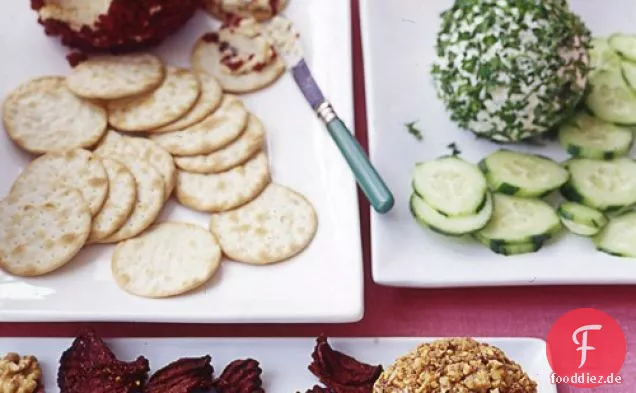 Aromatisierte Käsebällchen