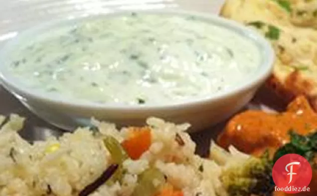 Gurke-Koriander Raita (Joghurt)