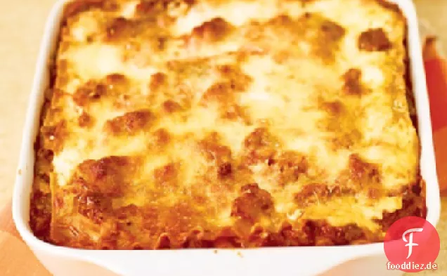 Gesündere Fleisch-Lasagne