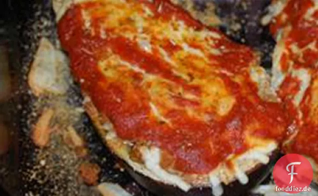 Gefüllte Auberginen Parmesan