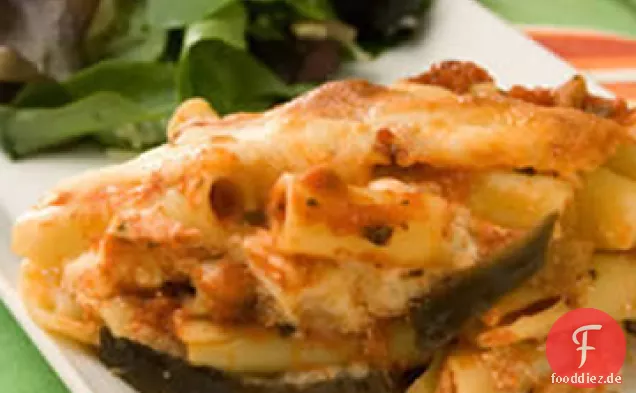 Auberginen-Parmesan-Ziti