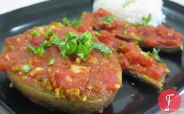 Urmilas Ofenkartoffel-Auberginen-Curry