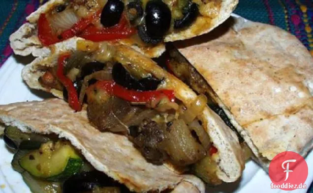 Veggie Pita Subs