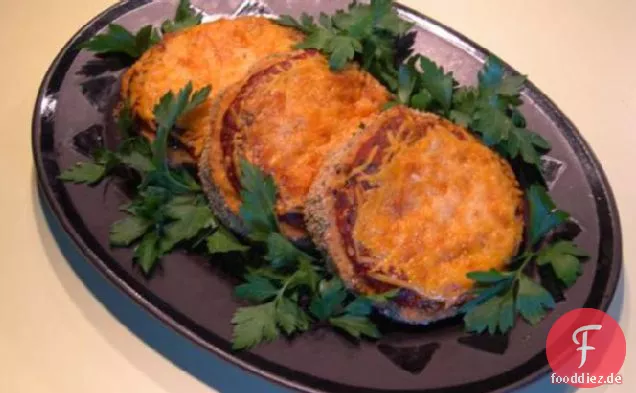 Etwas unorthodoxe Auberginen (Auberginen) Parmesan