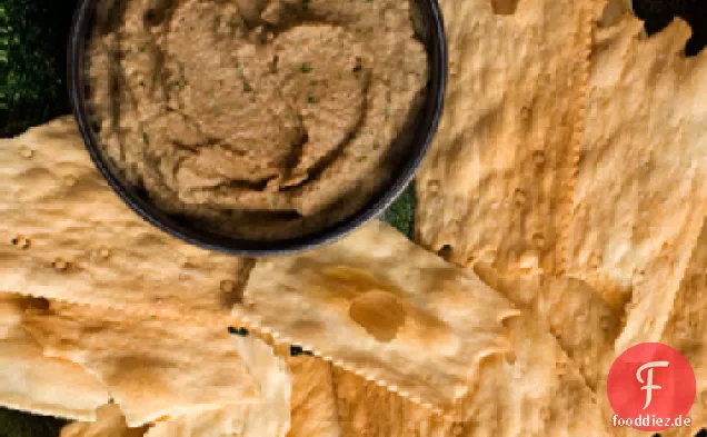 Gebratene Auberginen und Walnuss Dip Rezept