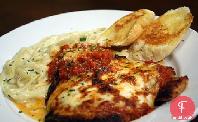Garten Huhn Parmesan