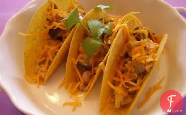 Auberginen-Tacos