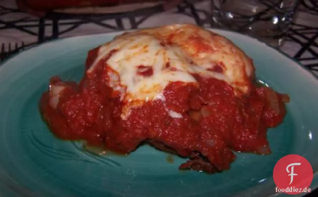 Aubergine Parmigiana