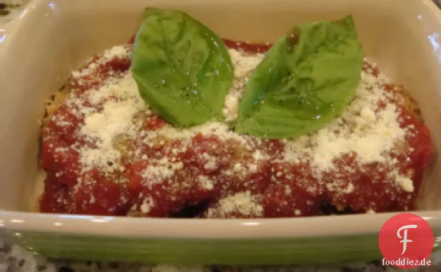 Aubergine Parmigiana