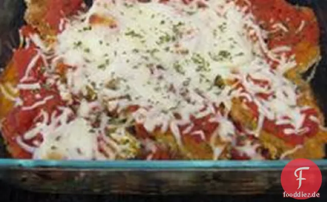 Schneller Auberginen-Parmesan