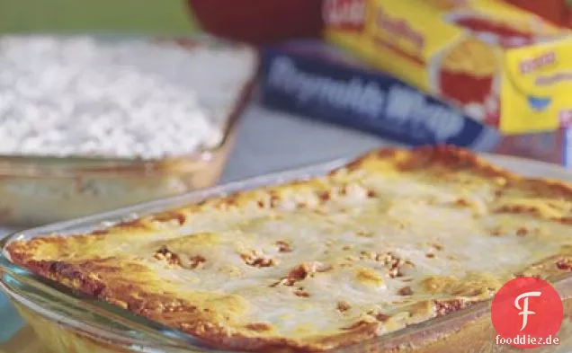 Auberginen-Parmesan-Lasagne