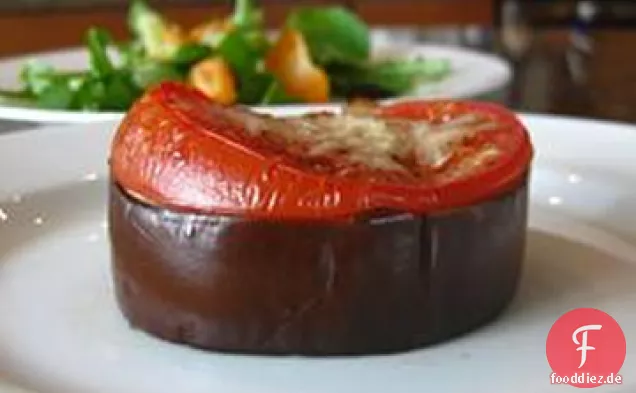 Auberginen-Tomaten Backen