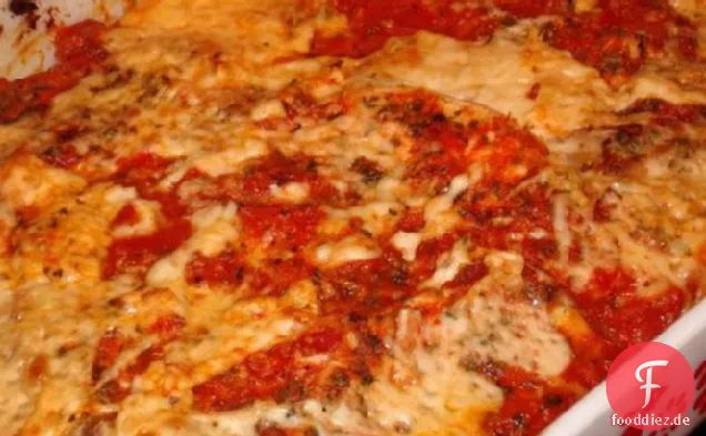 Low Carb Aubergine (Aubergine) Parmesan