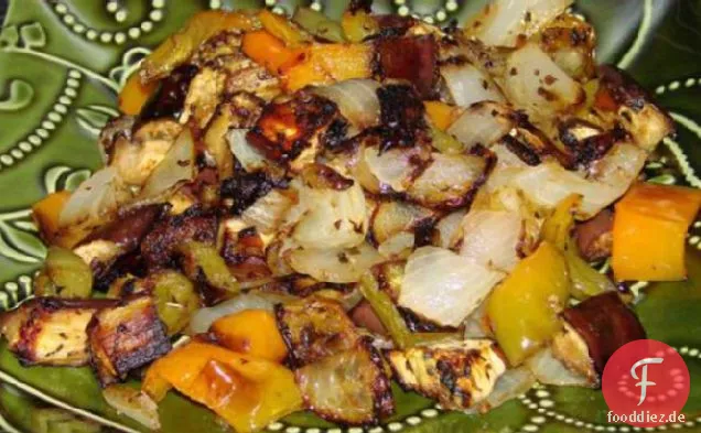 Geröstetes mediterranes Gemüse