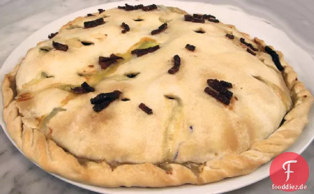Toskanischer Ricotta und Brokkoli Rabe Pie - Erbazzone