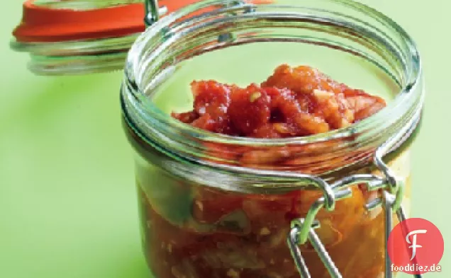Auberginen-Tomaten-Relish
