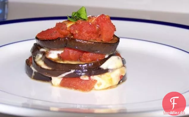Frikadellen Mit Auberginen und Feta -