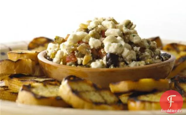 Aubergine und Tomaten Crostata ( Italienische rustikale Torte)