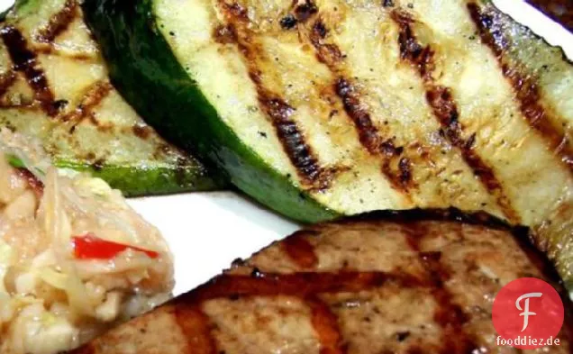Gegrillte Zucchini und oder Auberginen (Aubergine)