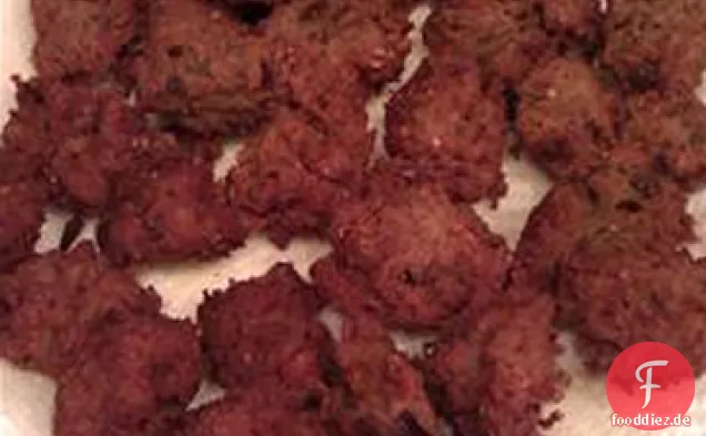 Italienische gebratene Auberginenbällchen