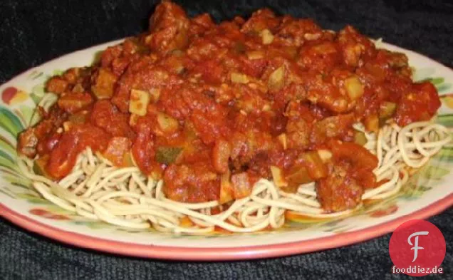 Bek's gewürzte Spaghetti-Sauce