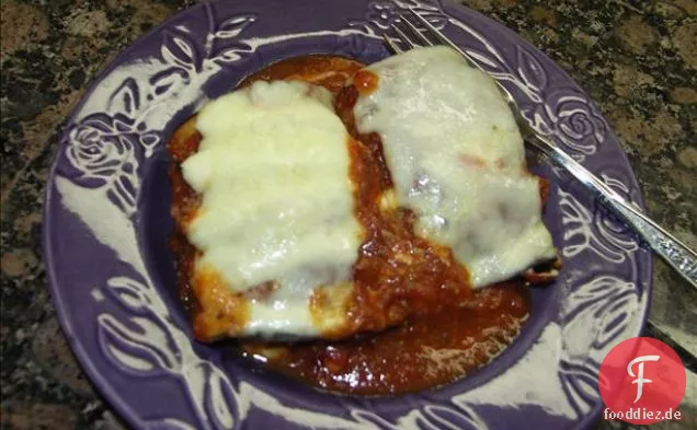Auberginen mit Fleischsauce