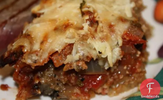 Aubergine Parmigiana