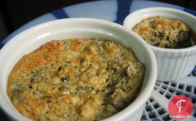 Herbed Aubergine (Aubergine) Souffle
