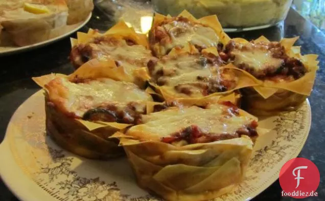 Einfache Aubergine (Aubergine) Parmesan