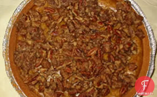 Kürbis-Pekannuss-Käsekuchen