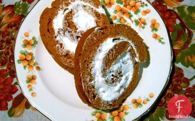 Diabetische Kürbisrolle