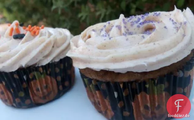 Kürbis-Cupcakes