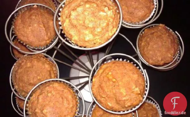 Feuchte Kürbis-Haferflocken-Muffins